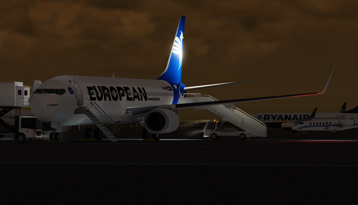 European Airlines Aircraft